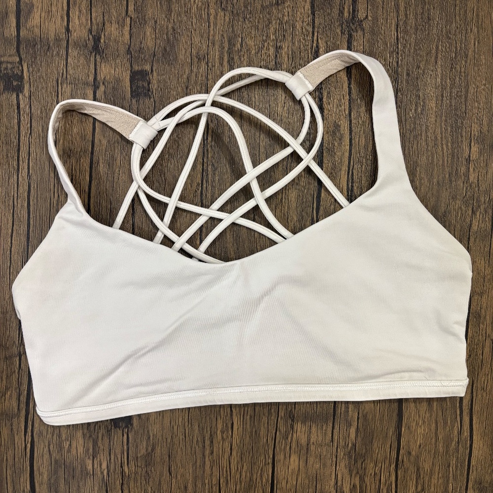 Free to Be Bra - Wild Light Support, A/B Cup - White SZ. 10